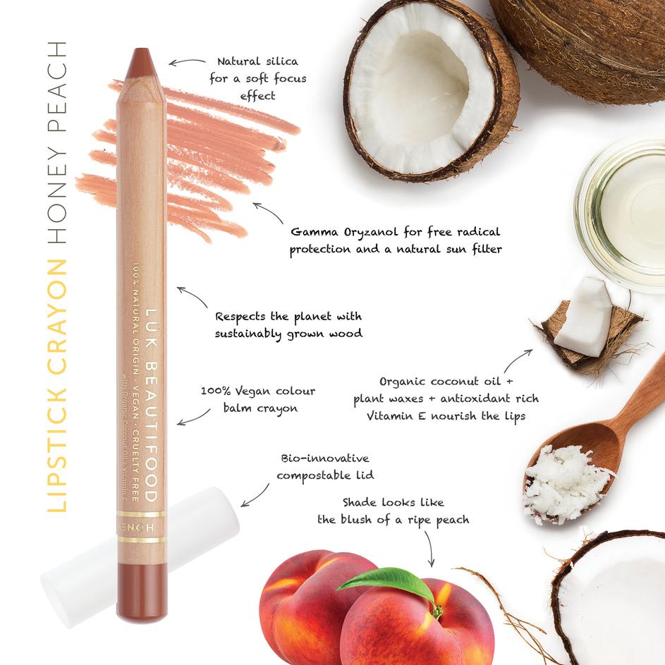 Lipstick Crayon In Honey Peach Anna Carniato